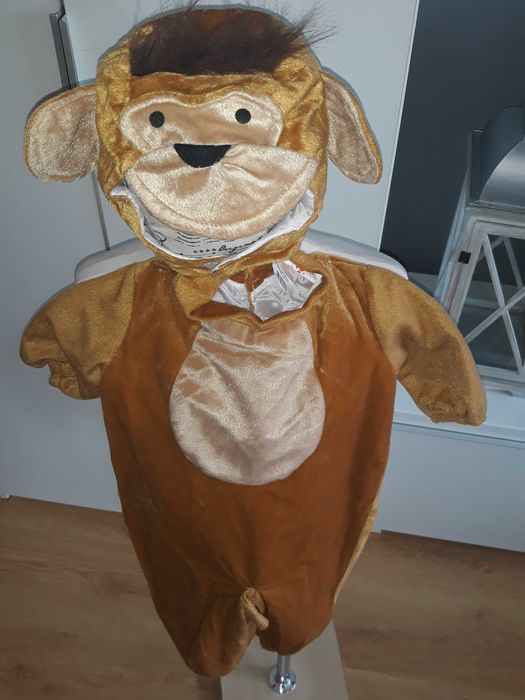 NOWY strój kostium MAŁPKA MAŁPKI Ciekawski George 74/80 (102)