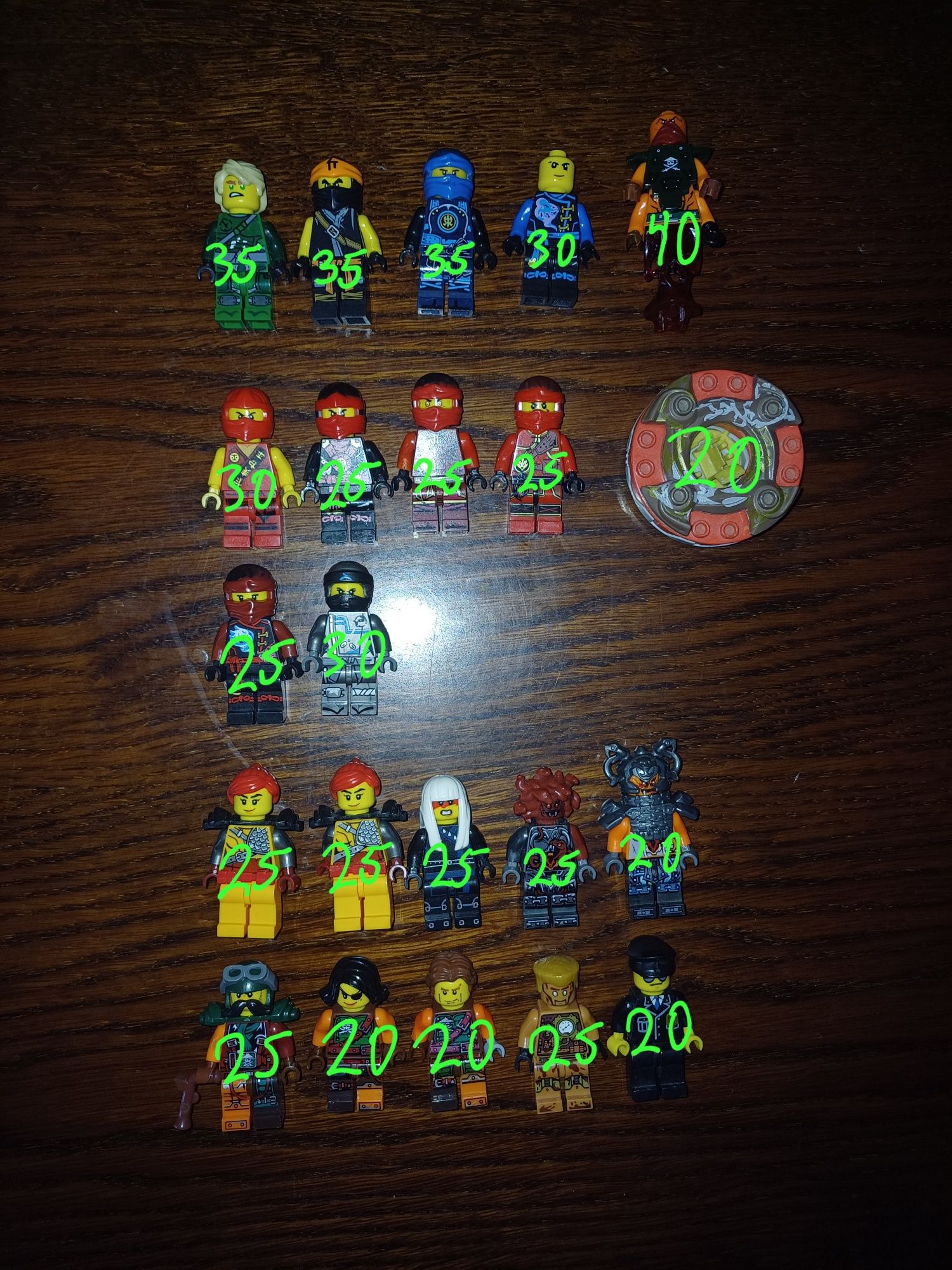 ЛЕГО НІНДЗЯГО фігурки. Lego Ninjago
