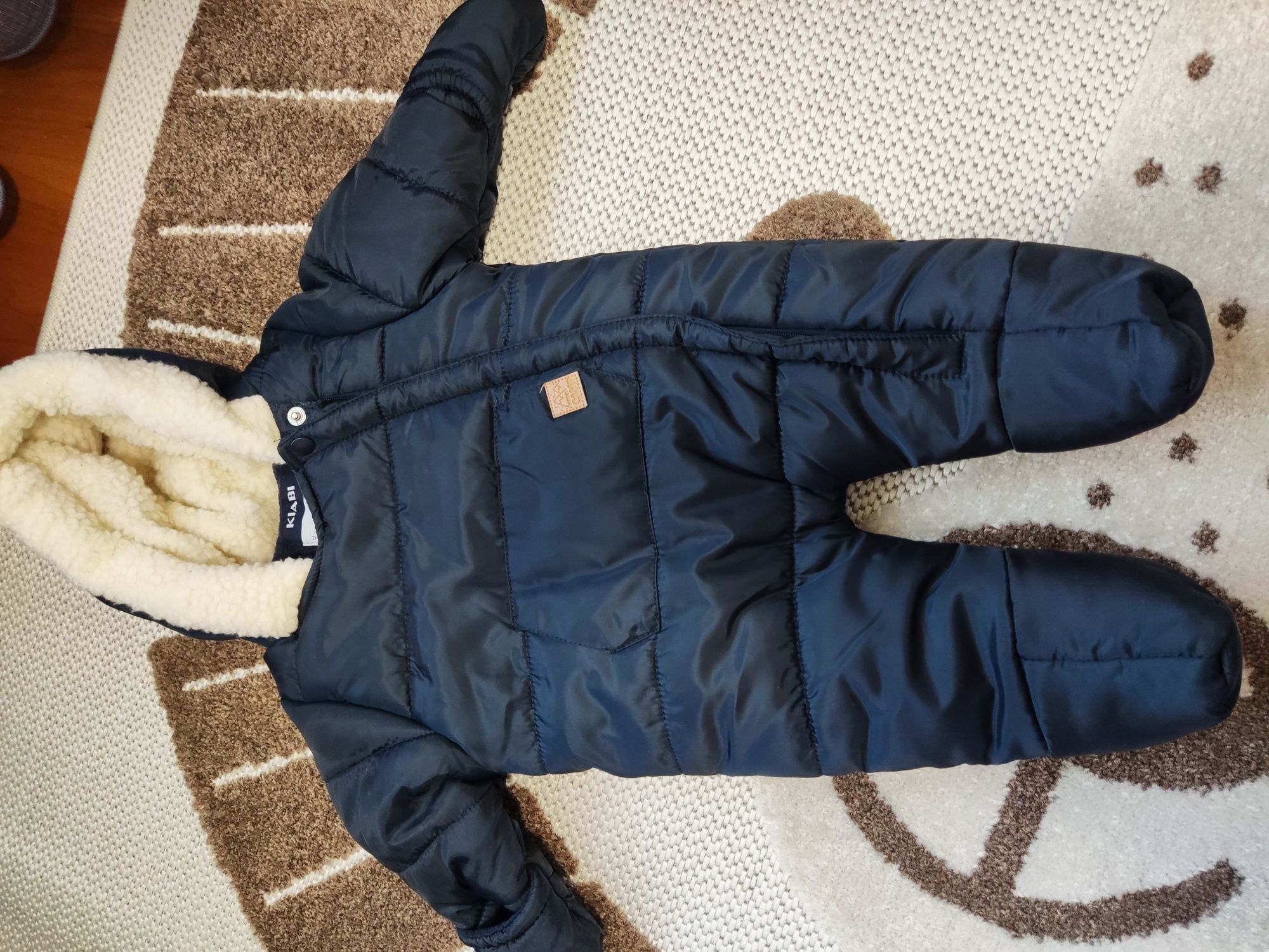 Fato macacão inverno bebe