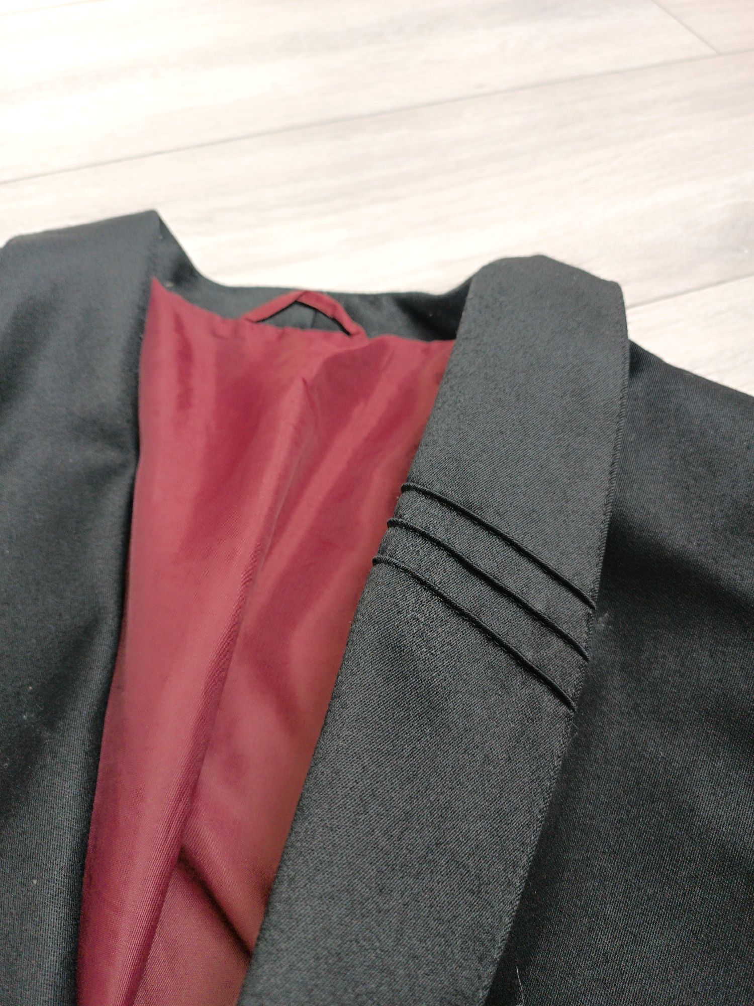Czarne elegancka wizytowa marynarka damska plus size Xxxl xxxxl