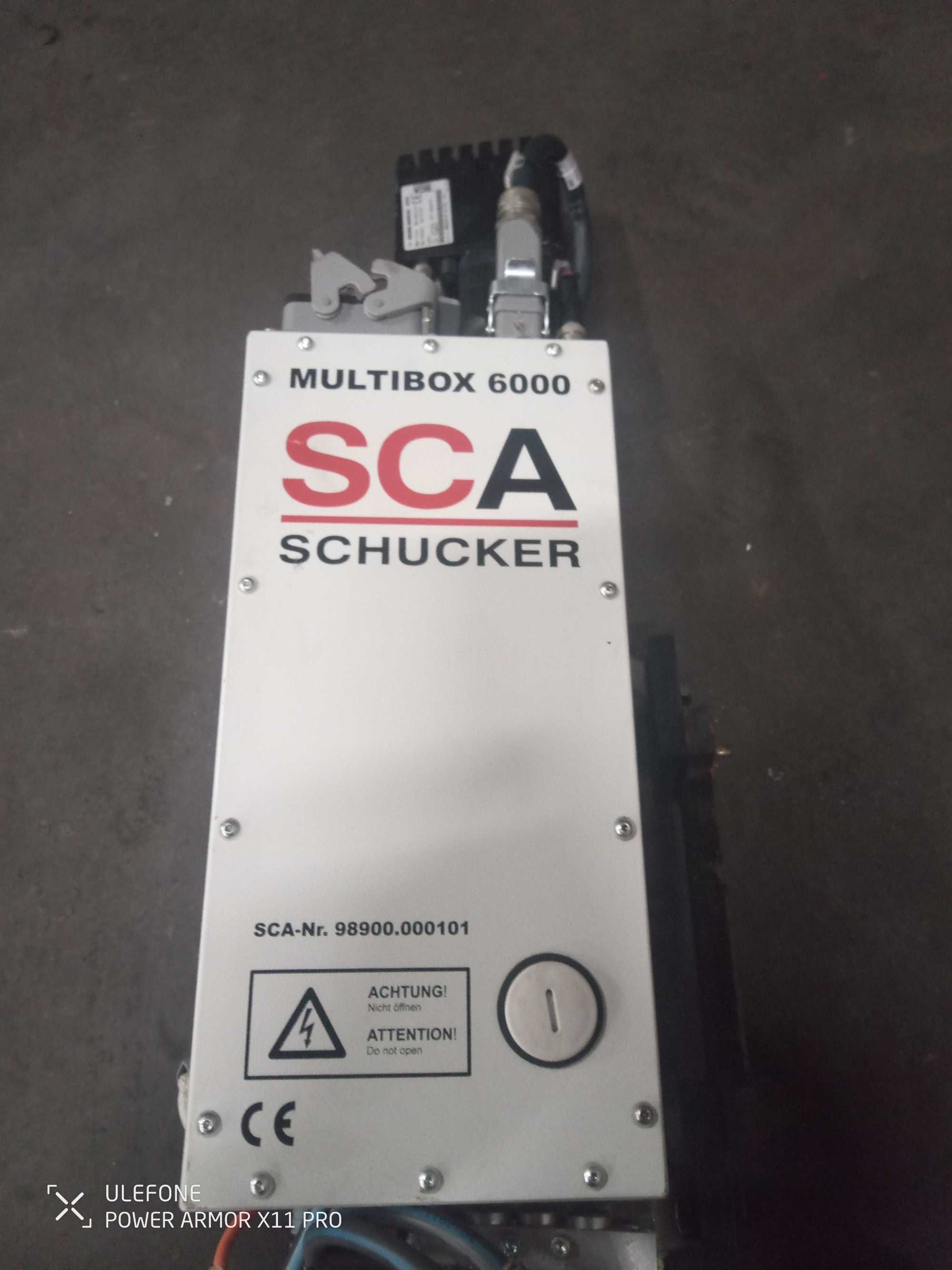 SCA Multibox Schucker 6000 System  dozowania kleju silikonu robot