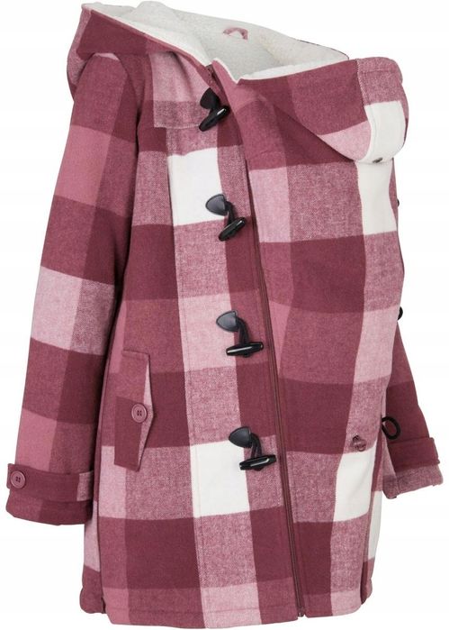 B.P.C płaszcz ciążowy na baranku z panelem na dzieko ^46