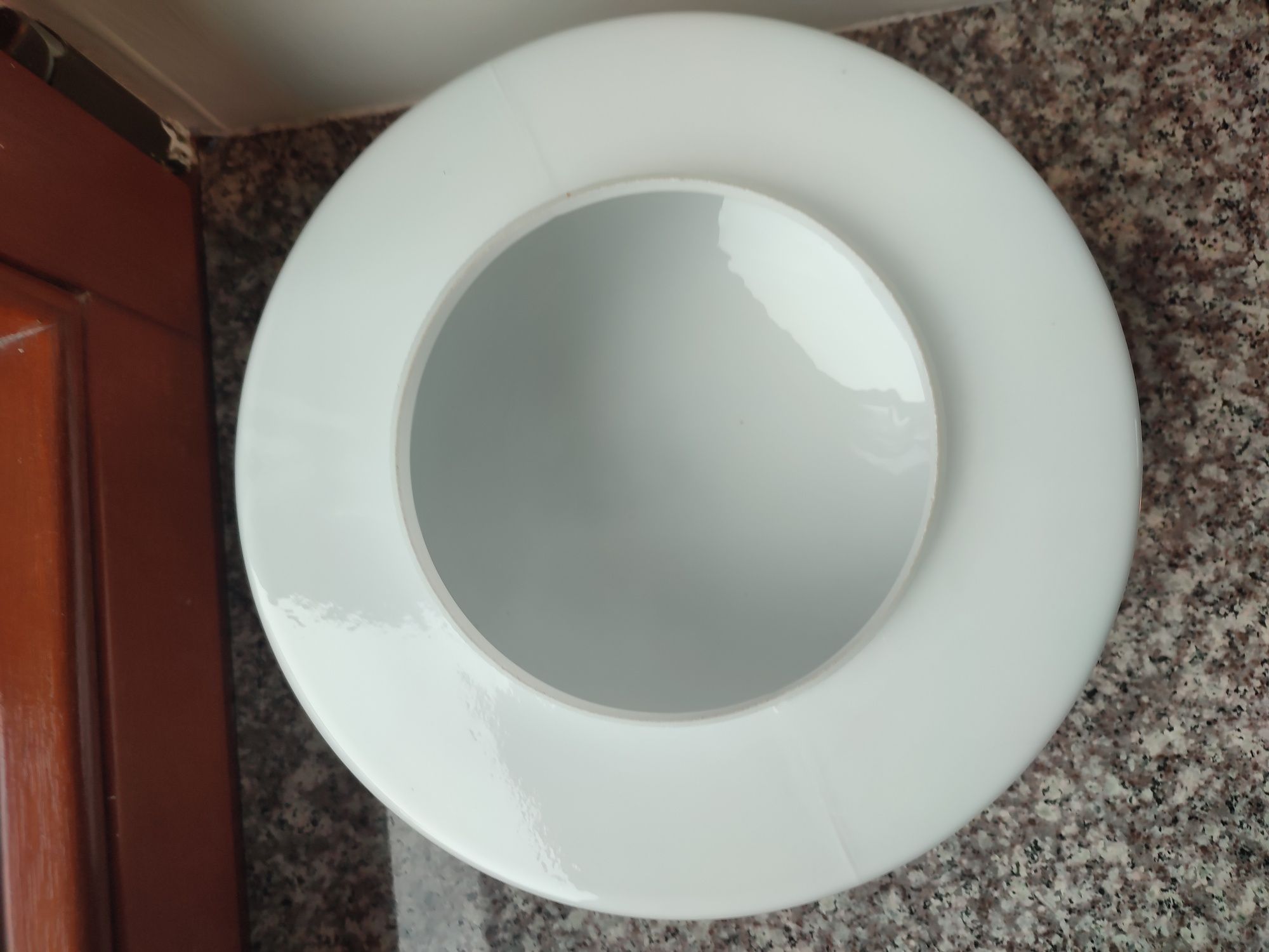 Szklany klosz do lampy