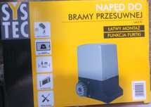 Nowy napęd bramy przesuwnej / 6m  / Systec / Lm370 / Gwarancja