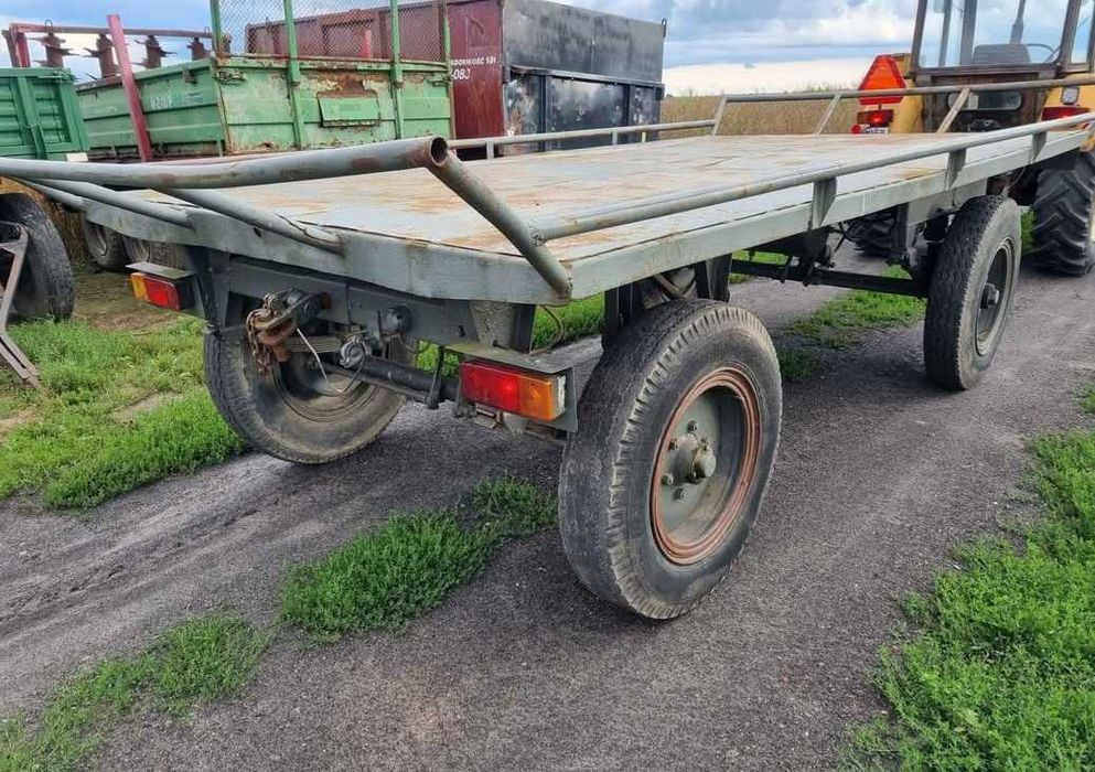 Podwozie przyczepy D46 4,5t autosan do slomy do bel skrzyniopalet