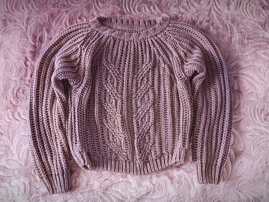 В'язаний короткий светр/кофта
