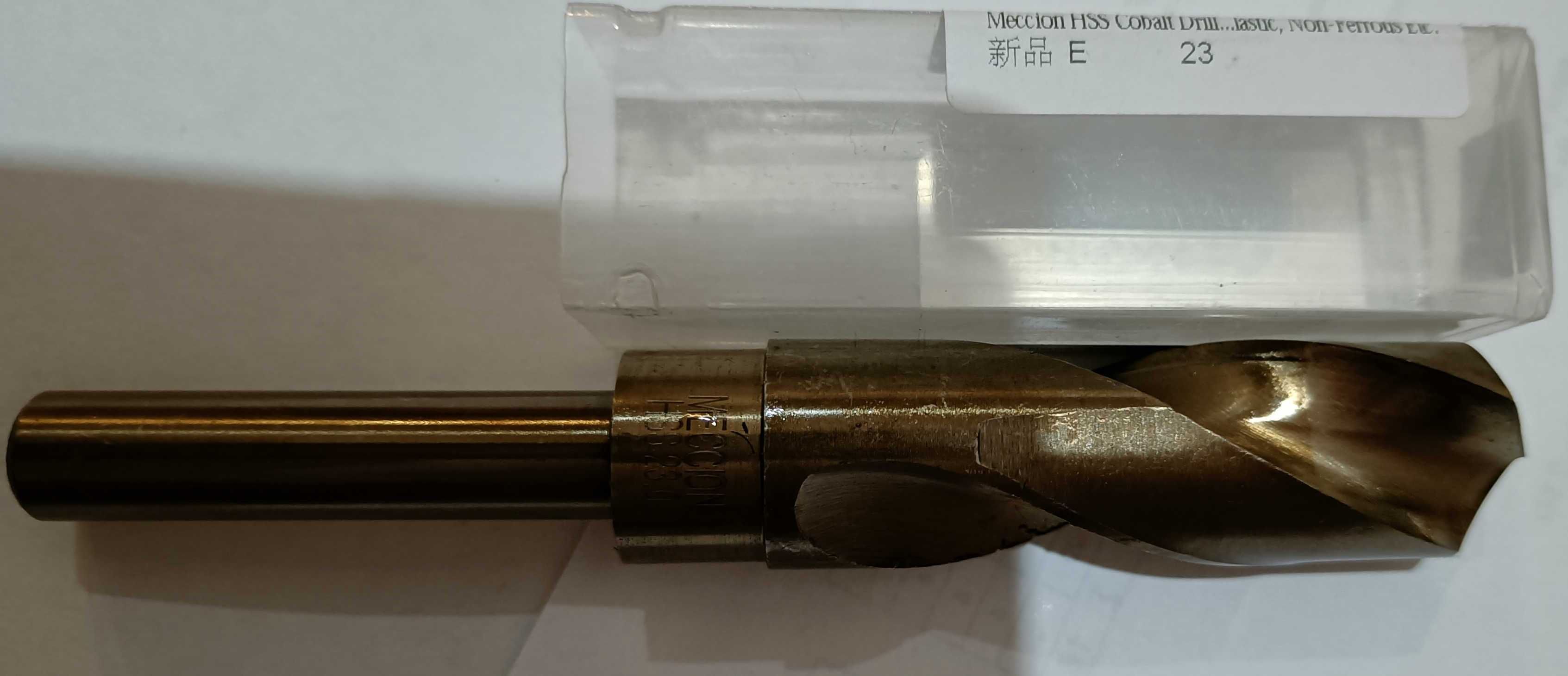 wiertło spiralne HSS-Co do metalu, stali nierdzewnej i żelaza (23 mm)