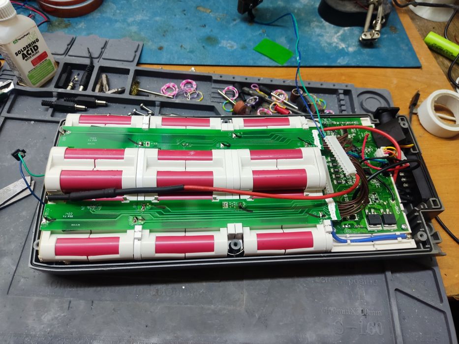 Drel Hilti Tjep Rower Milwaukee REGENERACJA Naprawa Baterii Akumulator