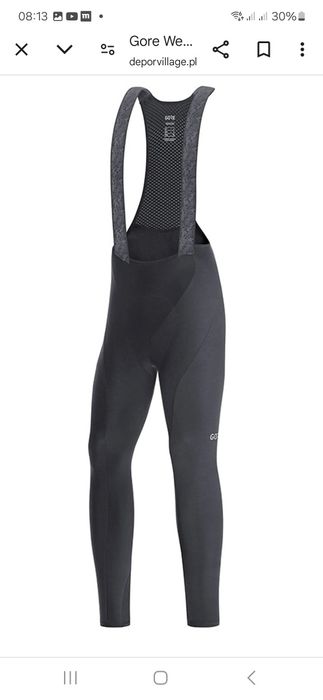 Spodnie rowerowe Gore Wear C3 Thermo XL