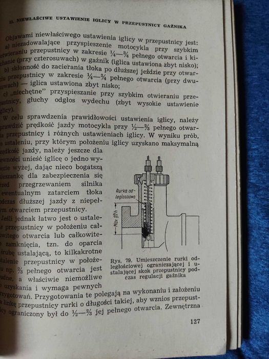 Niedomagania motocykli - T. Majewski 1960