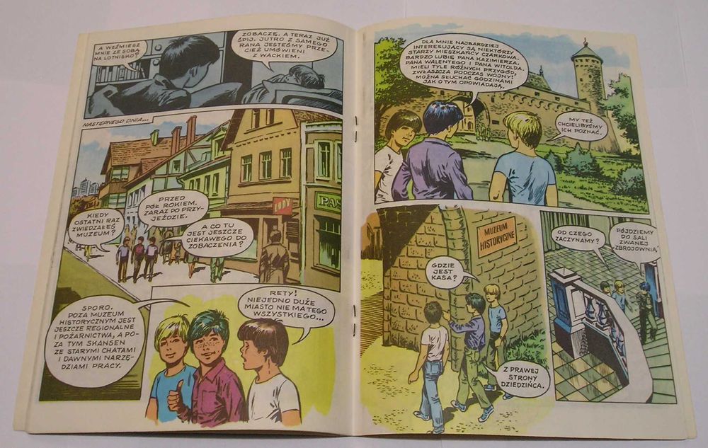 Tajemnica złotej maczety - U progu tajemnicy - J. Wróblewski , Krupka