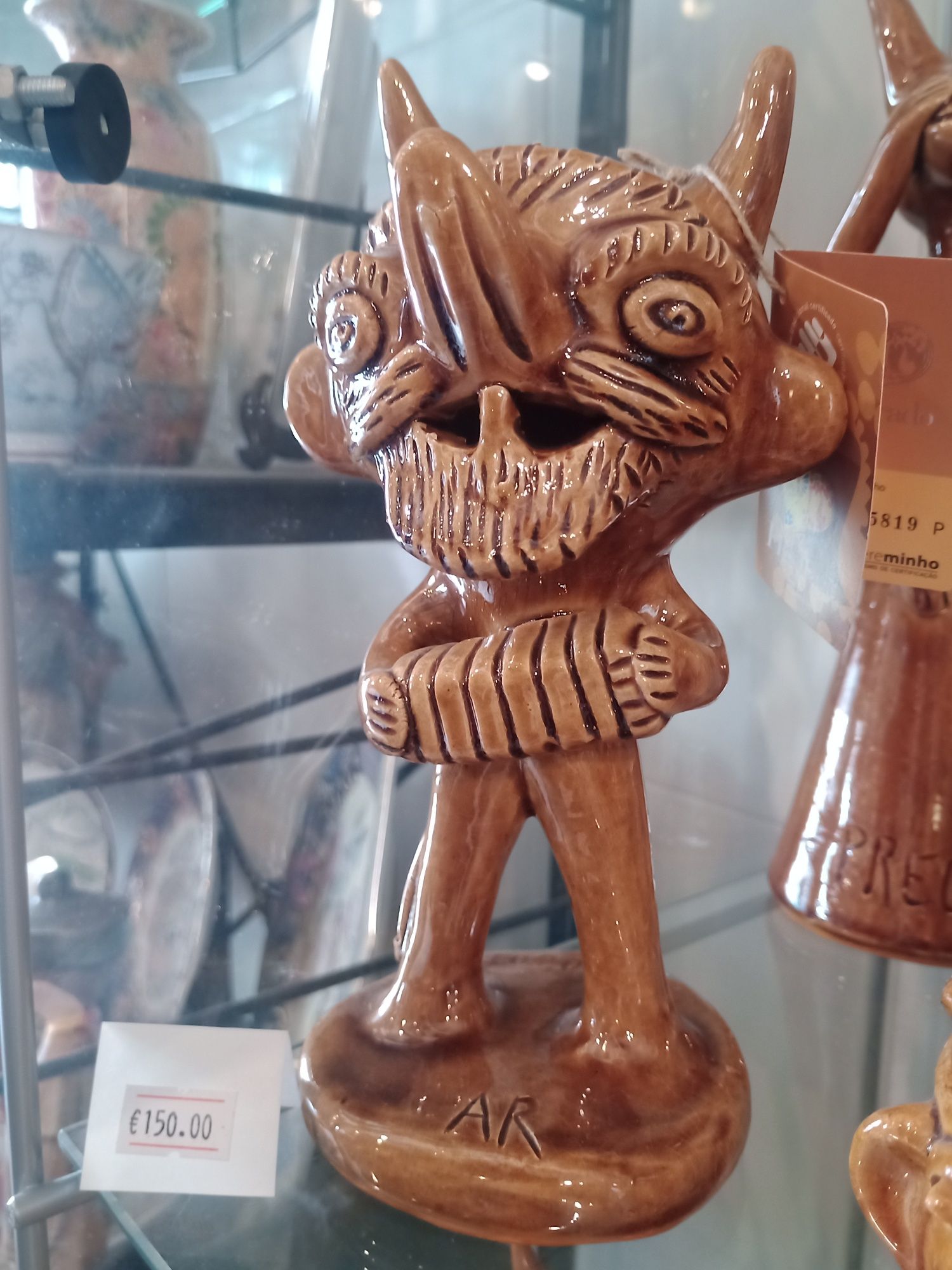 Diabo de António Ramalho figurado de Barcelos + Oferta de Moeda