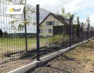 Ogrodzenie panelowe cena 1mb 1530 GRAFIT panel ogrodzeniowy 3D Zblewo