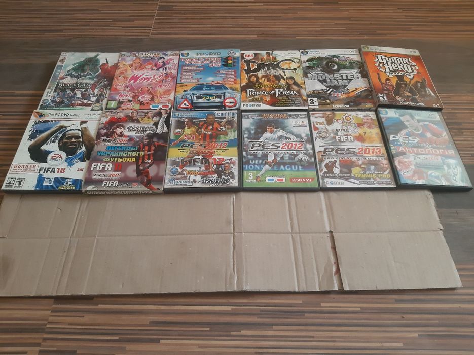 Диски игровые на ПК