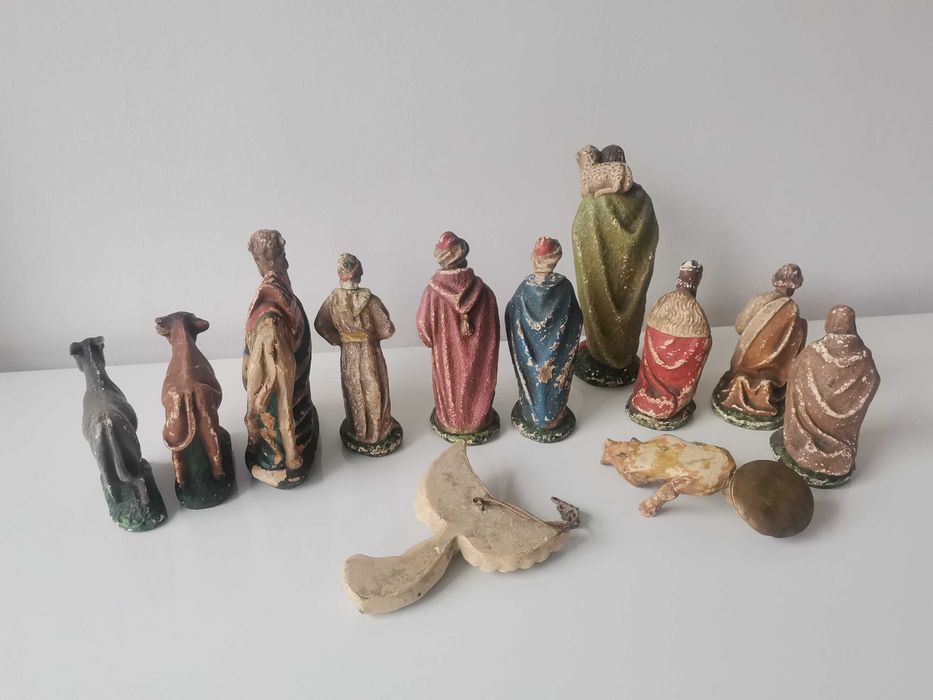 Stara przedwojenna Szopka Bożonarodzeniowa