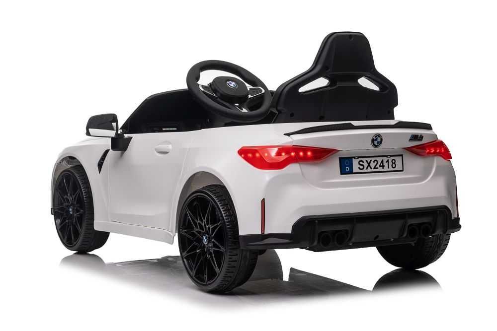 Auto Na Akumulator BMW M4 2X45 WATT Akumulator 12V 14Ah Biały