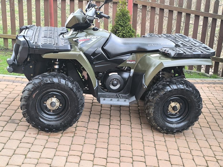 Yamaha grizzly Polaris Sportsman homologacja