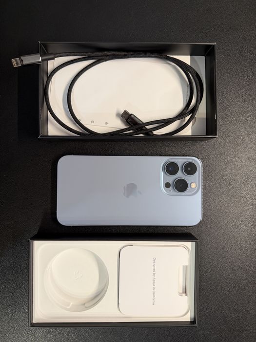 Iphone 13 pro 256 gb używany z folią matową