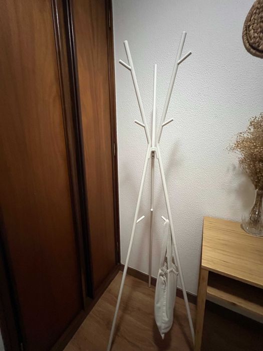Bengaleiro IKEA EKRAR — branco 169 cm