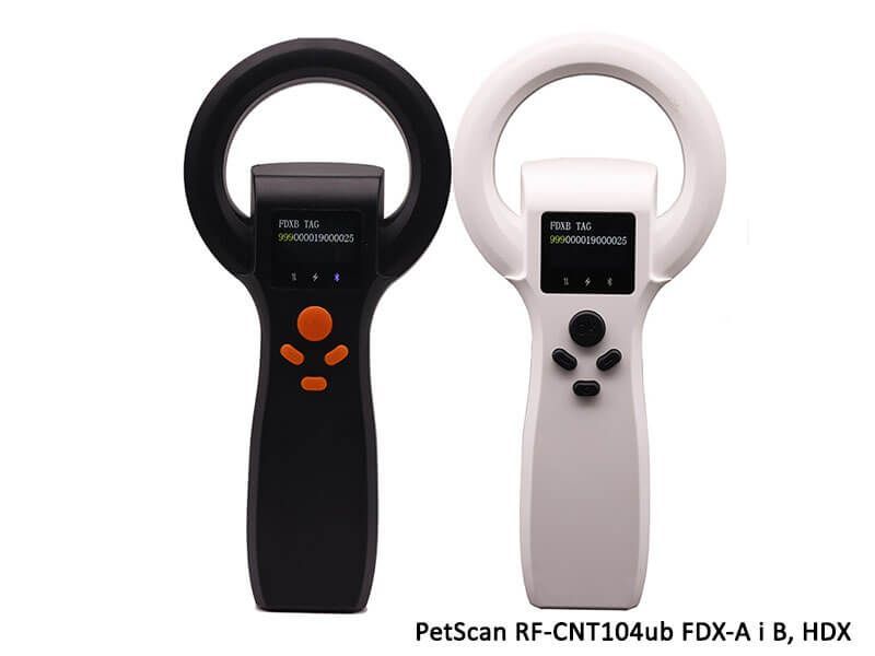 Czytnik mikroczipów PetScan RF-CNT104ub FDX-B, FDX-A, HDX