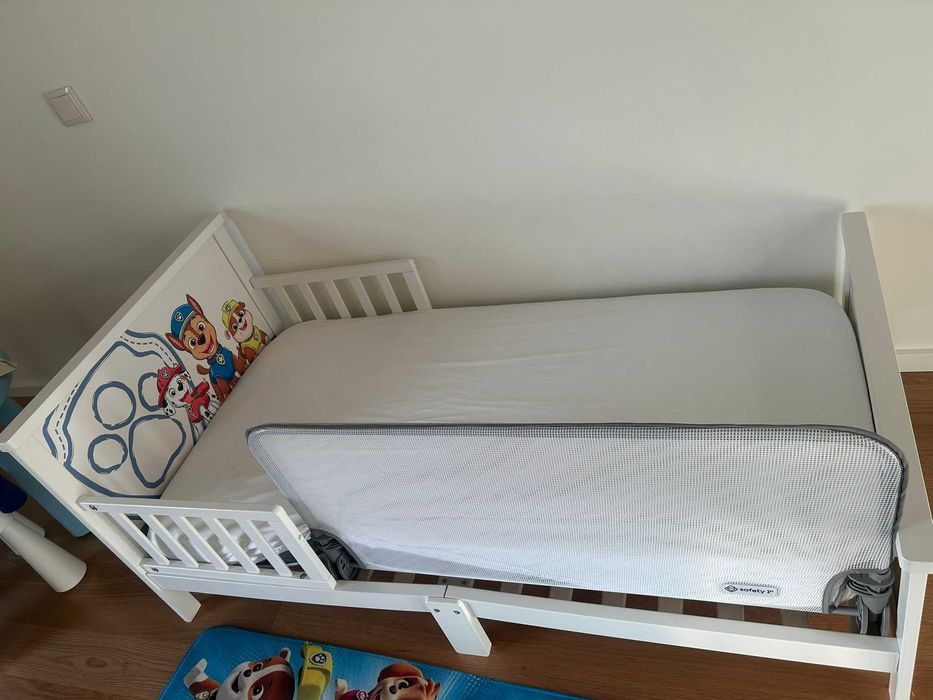 Cama Infantil + Colchão - Patrulha Pata