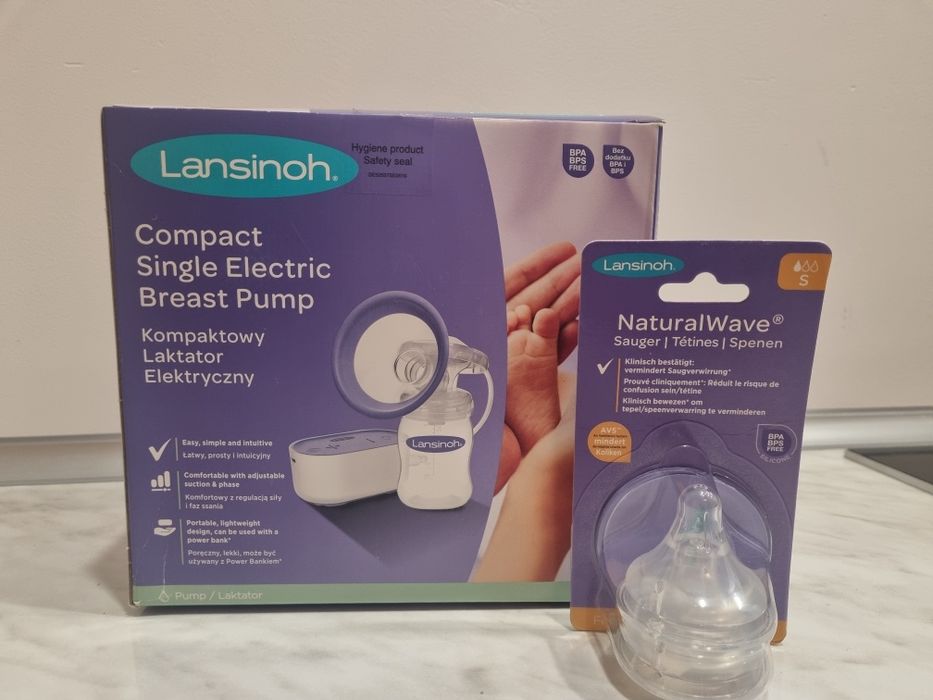 Lansinoh Laktator Elektryczny + gratis elektryczne sterylizator