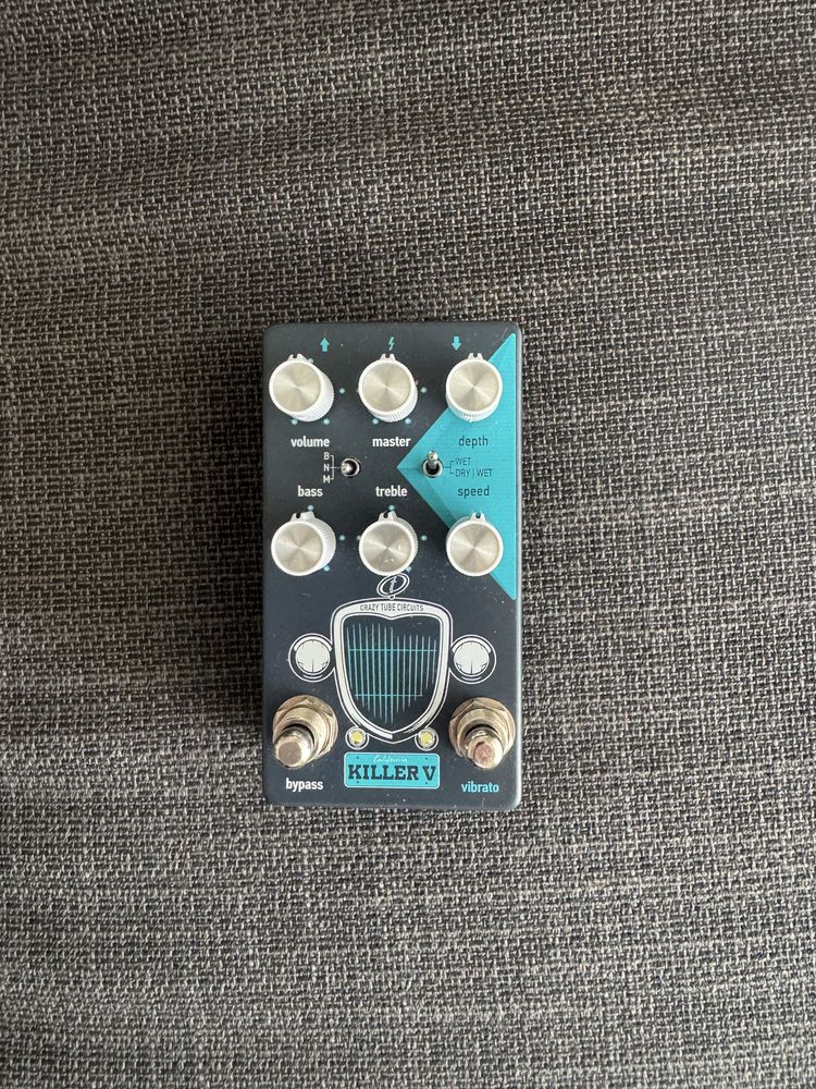 Crazy Tube Circuits Killer V Pre Amp e Vibrato