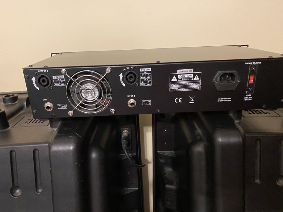 Kolumny JBL EON 1500 plus końówka mocy PULSC 500, okazja!!!