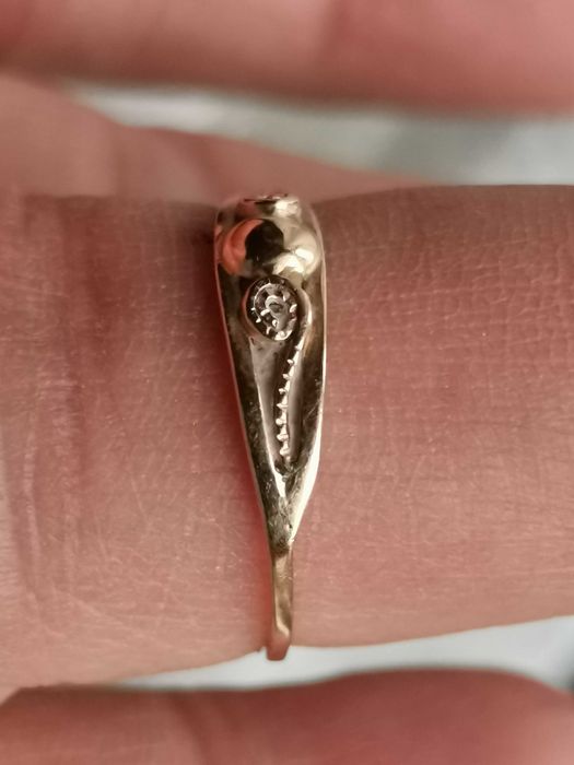 Złoty Pierścionek IMAGO Artis Kraków Złoto 14 karat Filigran