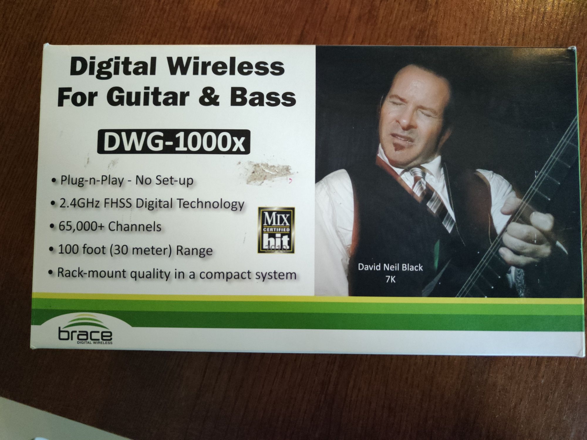 System bezprzewodowy bas gitara i akustyczna