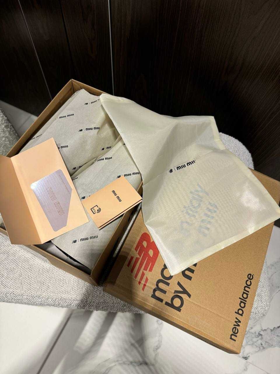 Кросівки New Balance x MIU MIU Black/Brown premium