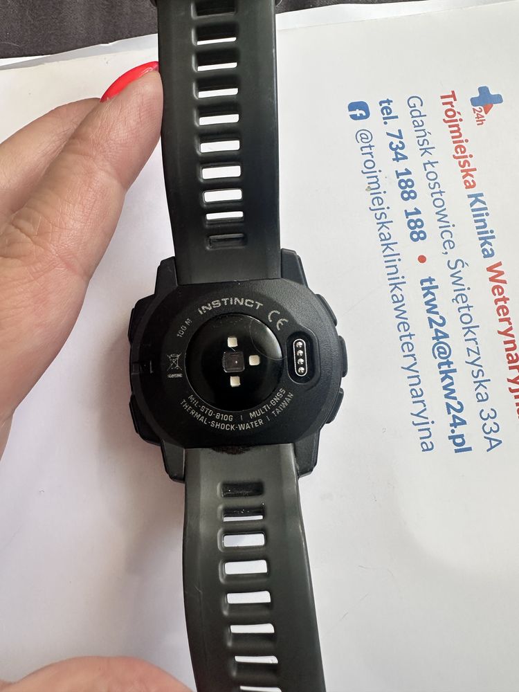 Smart watch Garmin instinct 1 grafitowy