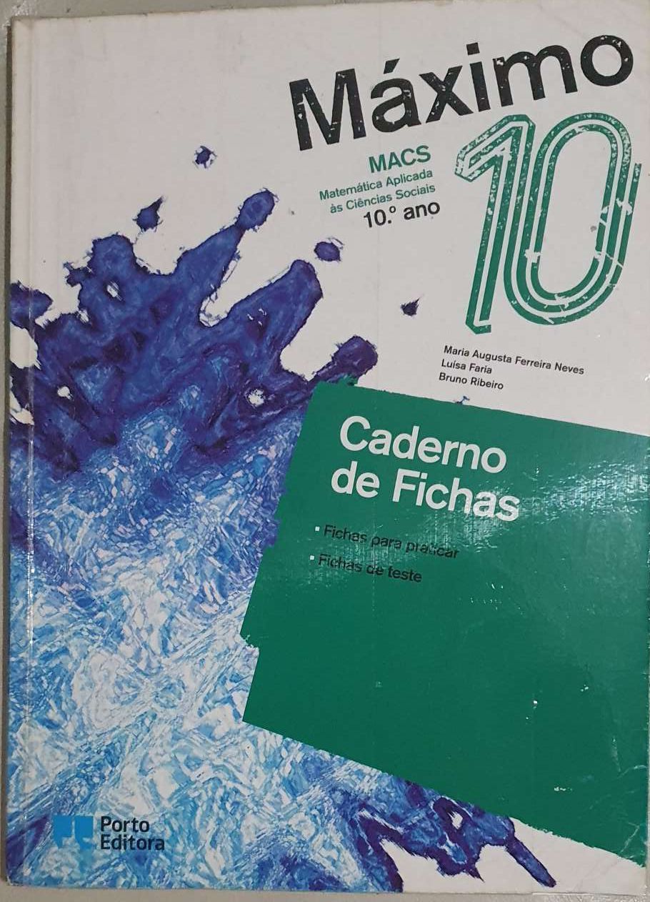 Máximo 11 Matemática /10 MACS Matemática