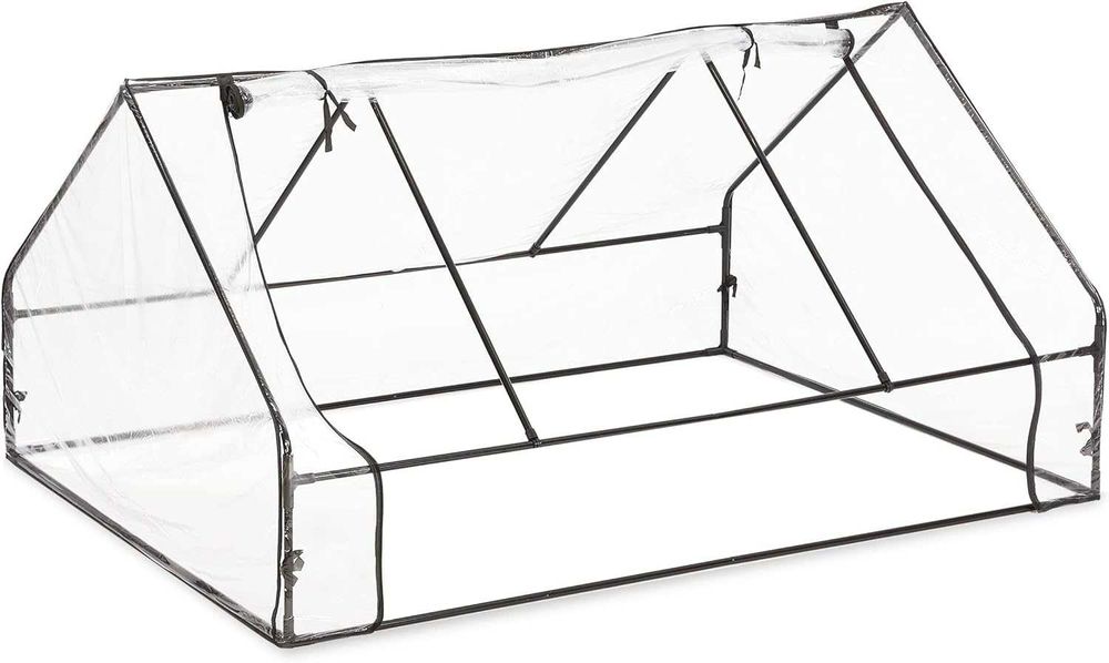 теплиця  Relaxdays HWD: 94 x 180 x 140 см великі двері загострений дах