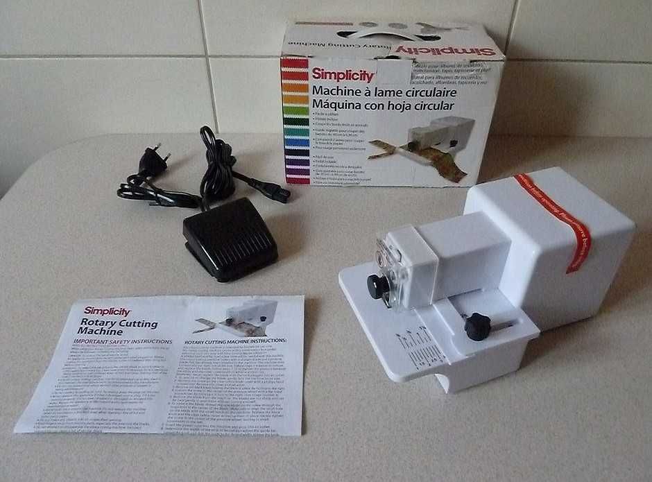 Maszyna do cięcia - Obrotowa - Simplicity, MADE IN USA.