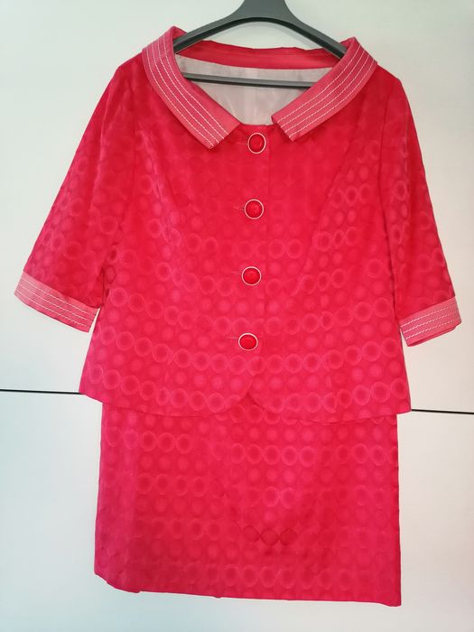 Artex kostium damski, na uroczystości (żakiet i spódnica) rozm. 44