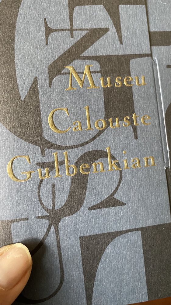 Carteira com 3 postais de Natal Museu Calouste Gulbenkian Anos 90