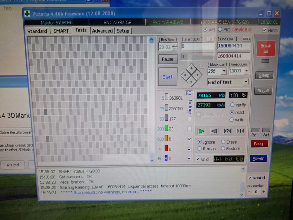 Komputer Retro Athlon 2000+ Radeon 9200 1GB RAM 80GB HDD Win XP MB ECS