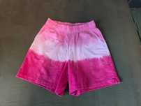 Spodenki w stylu tie dye rozmiar 152