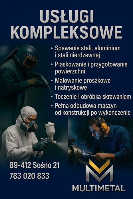 Cięcie plazmą CNC do 100mm piaskowanie krawędziarka cnc spawanie