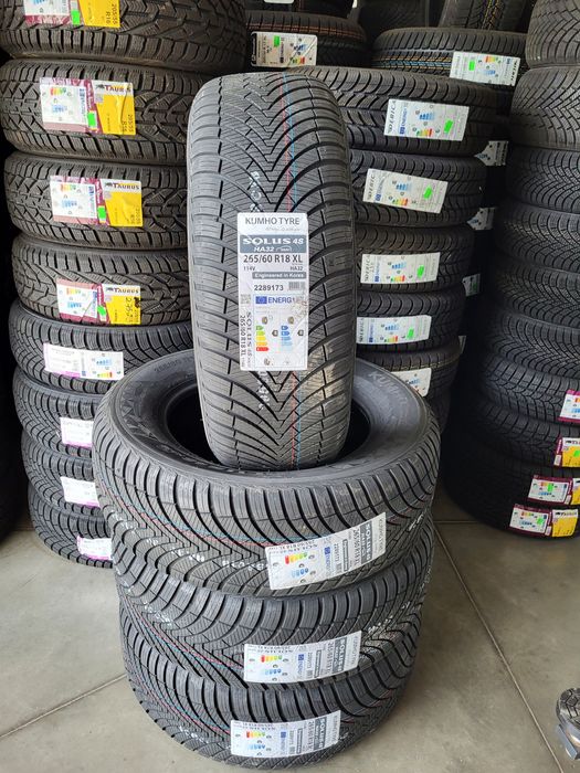 Opony całoroczne 265/60R18 114V KUMHO Solus 4S HA32 SUV Montaż! 2022r