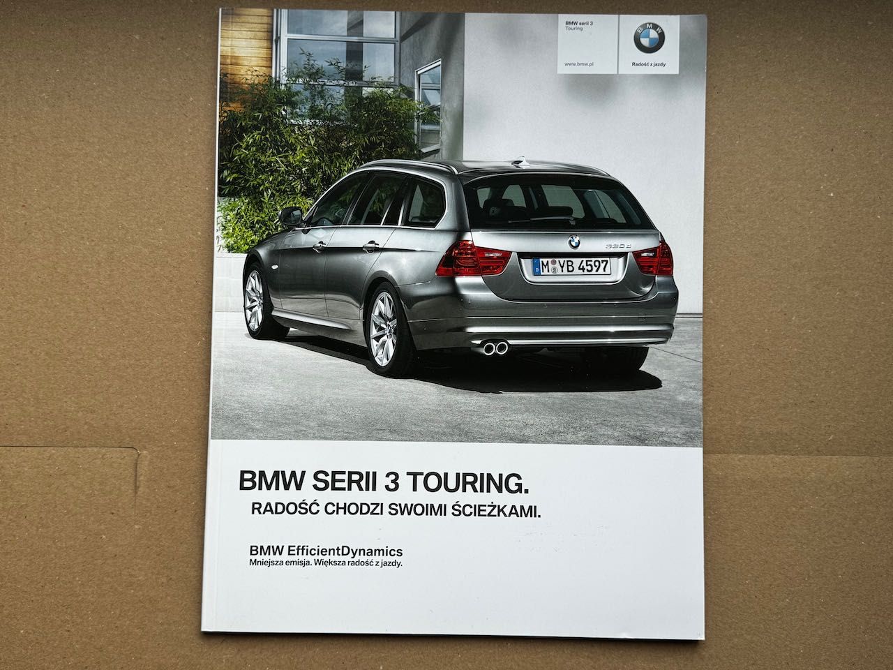 2011 / BMW Serii 3 Touring (E91) LCI / PL / prospekt katalog