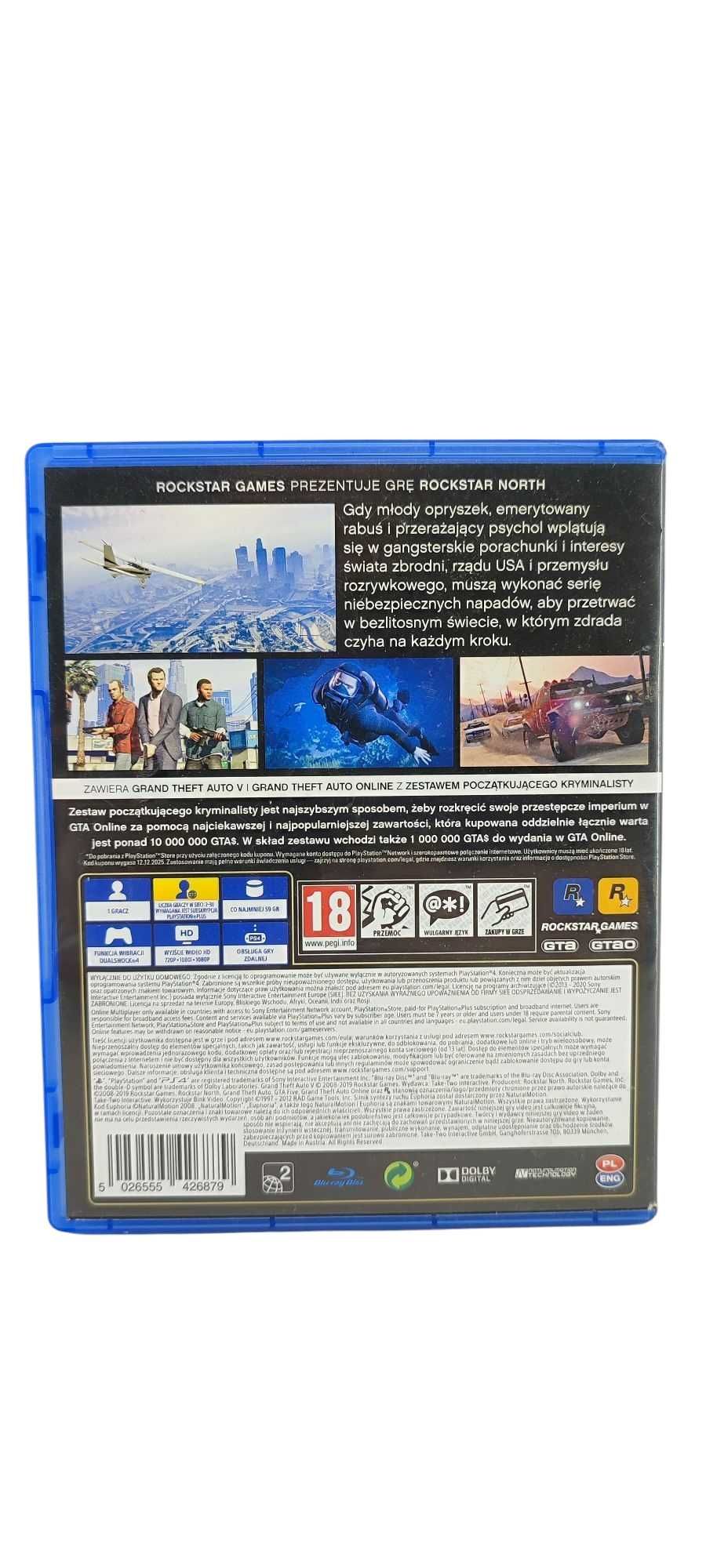 GTA V Premium Edition PS4