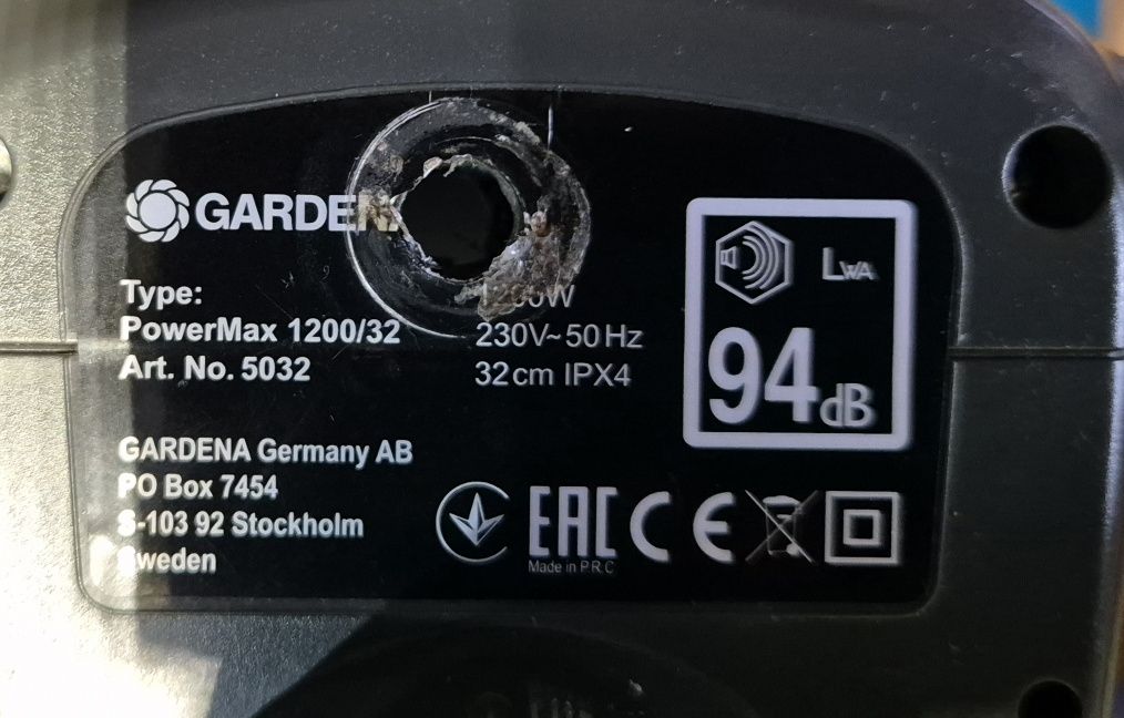 Gardena kosiarka elektryczna 230V