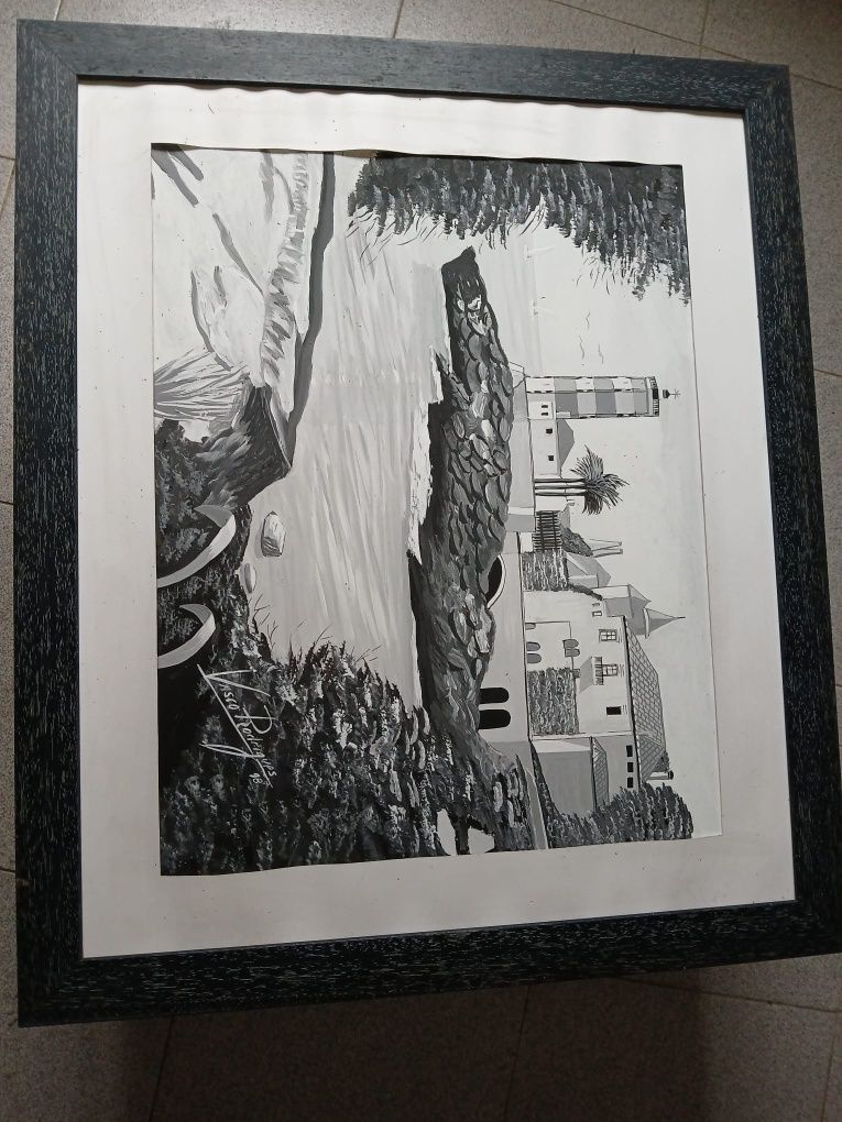 Quadro pintado por Vasco Rodrigues