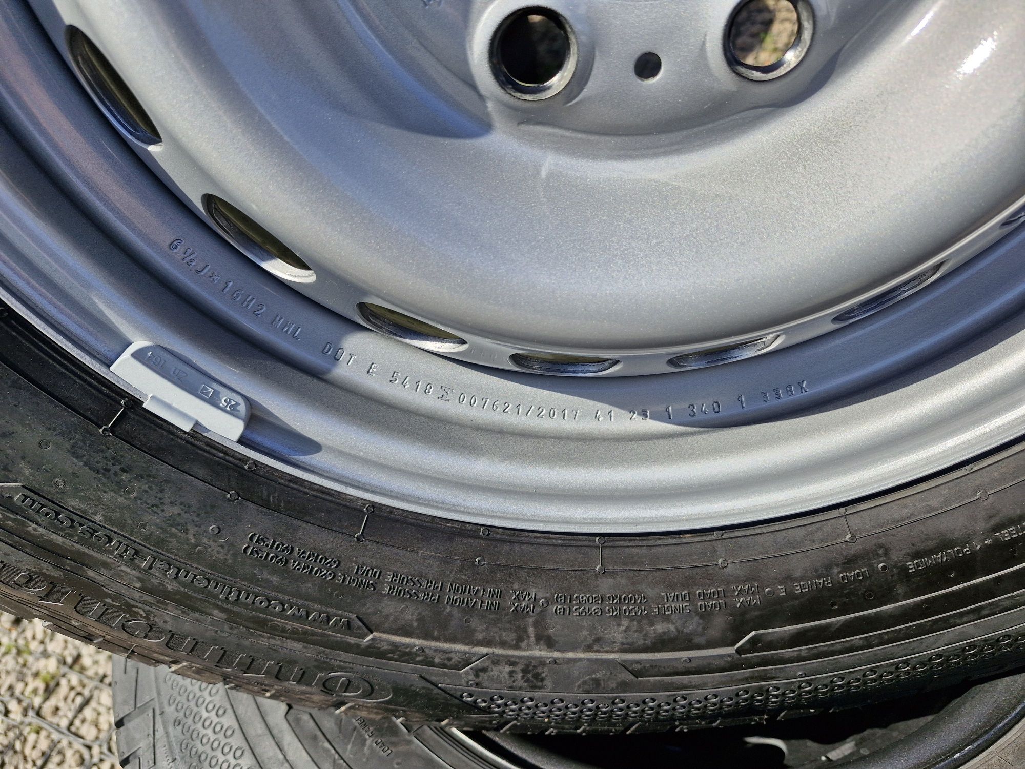 Nowe Koła mercedes Sprinter 16" 6x130 Continental 225/75 16C
