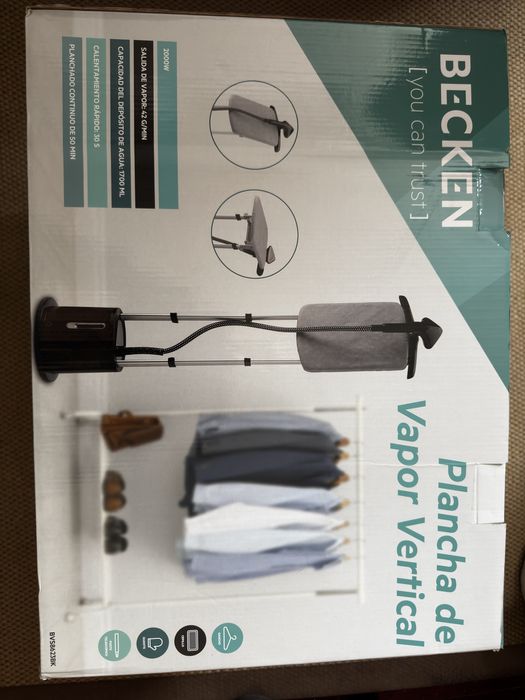 Ferro de Vapor Vertical BECKEN