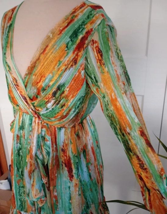 Sukienka w stylu Boho r.M letnia wakacyjna