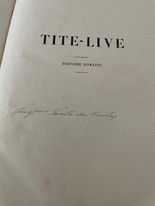 Livro Oeuvres de Tite-Live (Histoire romaine) - TOME PREMIER