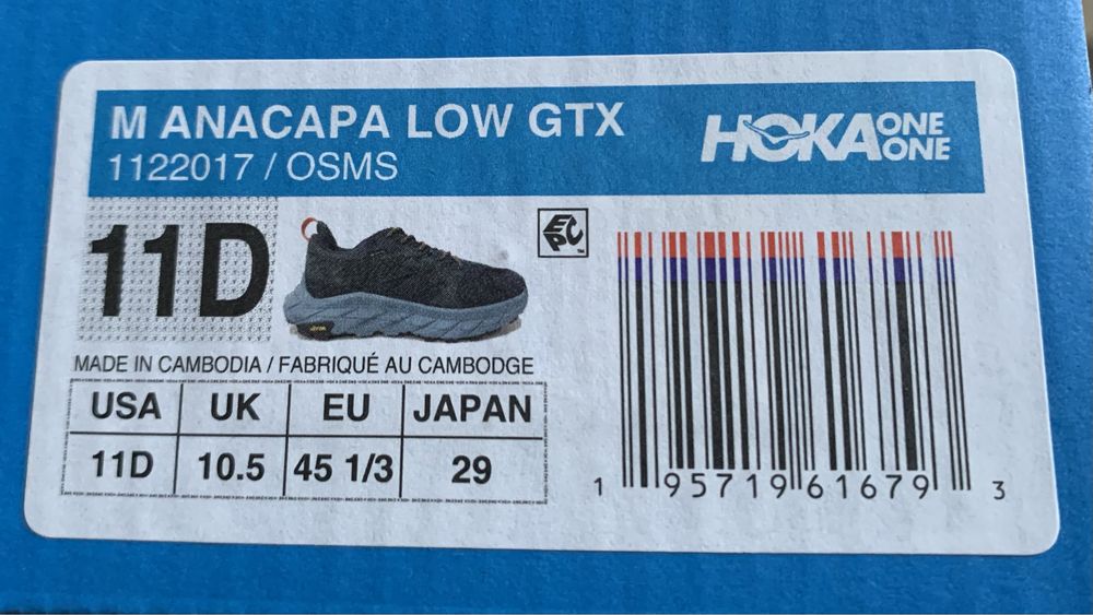 Hoka Anacapa 45 1/3 novas